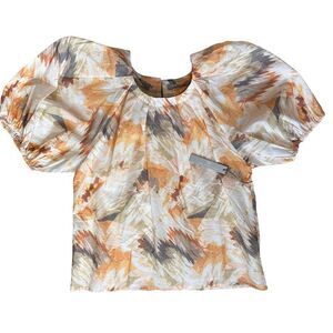 Tart Collections NWT Puff Sleeve Blouse Size Small